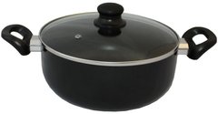 Кастрюля с крышкой Vitrinor Dolomiti Vitral Black Induction 1224120 - 3.5 л (24 см)
