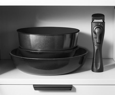 Набор сковородок со съемными ручками + ковш Maestro MR4800-7 - 7 предметов