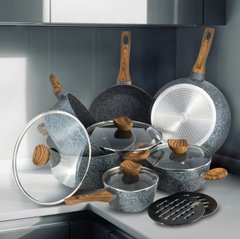 Набір кухонного посуду Kamille KM-4440 - 12 предметів