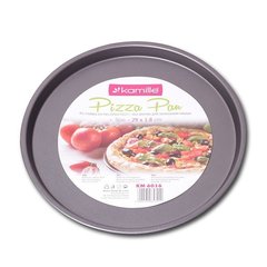 Форма для выпекания пиццы с мраморным покрытием Kamille KM-6016M - 29 см