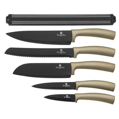 Набор ножей Metallic Line CARBON Berlinger Haus BH-2398 — 6 пр
