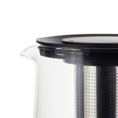 Стеклянный заварочный чайник со съемным ситечком Kamille KM-0776S - 600 мл
