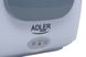 Ланч бокс з підігрівом Adler AD 4474 grey - 1.1 л сірий