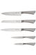 Набір ножів в деревяній колоді Edenberg EB-938 - 6 пр