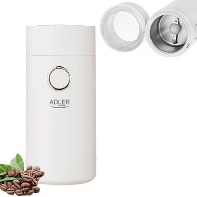 Кофемолка электрическая Adler AD 4446 White - 150 Вт, 75 г