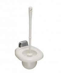 Настінний йоржик для туалету Prima Nova 24141-P - білий, Білий