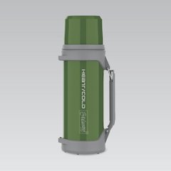 Термос туристичний з ручкою Maestro MR1631-150N-GREEN - зелений, 1,5 л, Зелений