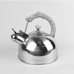 Чайник зі свистком (нержавіюча сталь) RAINBOW Maestro MR1309-б (3 л), білий