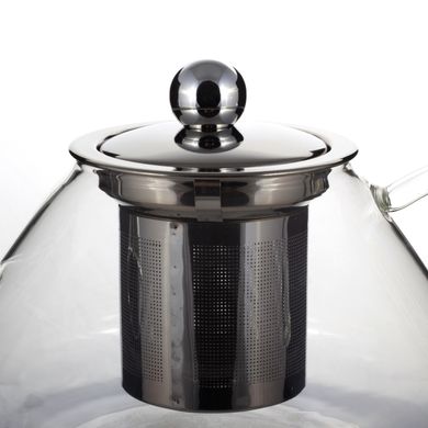 Стеклянный заварочный чайник со съемным ситечком Kamille KM-0782M - 700 мл