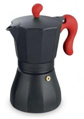 Гейзерная кофеварка Con Brio СВ-6603 (красная) - 150 мл, Красный