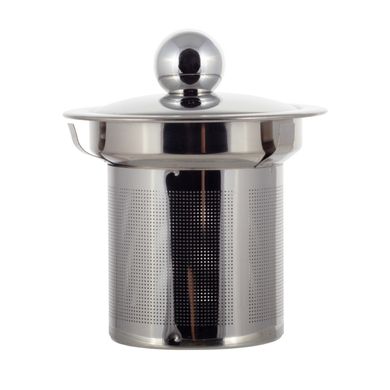 Стеклянный заварочный чайник со съемным ситечком Kamille KM-0782S - 450 мл