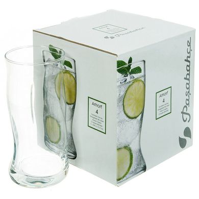 Набір склянок для коктейлів Pasabahce Amorf 420928 - 400 мл, 6 шт.