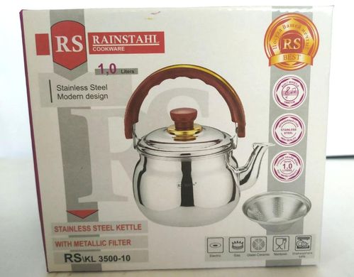 Чайник на плиту із ситечком Rainstahl RS-KL 3500-15 - 1.5 л