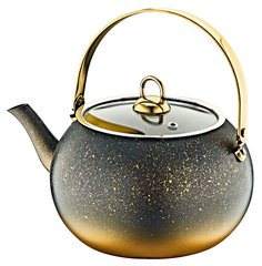 Чайник із антипригарним покриттям OMS 8212 M Gold - 1.6 л, золотистий