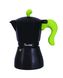 Гейзерная кофеварка Con Brio СВ-6606зел (зеленая) - 300 мл, Зеленый