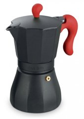Гейзерная кофеварка Con Brio СВ-6606 (красная) - 300 мл, Красный