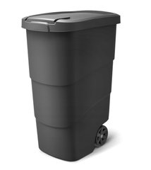 Бак для мусора Prosperplast Wheeler 90 л, графит