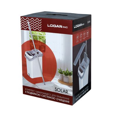 Комплект набор для уборки с отжимом Logan Solar - 45 см