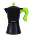 Гейзерная кофеварка Con Brio СВ-6609зел (зеленая) - 450 мл, Зеленый