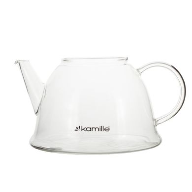 Стеклянный заварочный чайник со съемным ситечком Kamille KM-0784L - 1500 мл