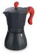 Гейзерная кофеварка Con Brio СВ-6609 (красная) - 450 мл, Красный