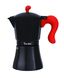 Гейзерная кофеварка Con Brio СВ-6609 (красная) - 450 мл, Красный