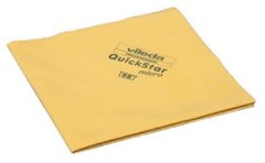 Серветка із мікроволокна Quick Star Micro Vileda 100822 - 38 х 40 см, жовта