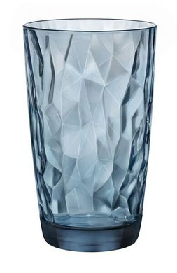 Набір склянок Bormioli Rocco Diamond Ocean Blue (350260M02321990/6) - 470 мл, 6 шт (блакитний)