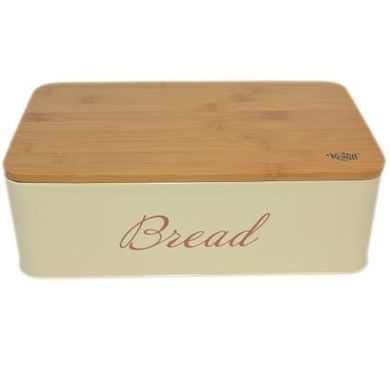 Хлібниця з дерев'яною кришкою Bread Krauff 29-262-004
