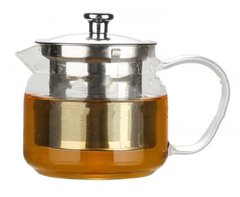 Стеклянный чайник для заваривания чая и кофе Edenberg EB-19031 - 600мл