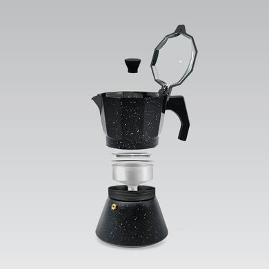 Гейзерная кофеварка эспрессо индуцкция MAESTRO MR1667-9 чашек 0,45мл