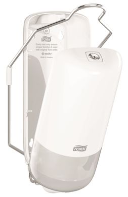 Диспенсер для жидкого мыла с локтевым приводом Tork 560100 (1л), белый
