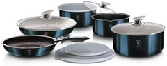 Набор посуды Berlinger Haus Metallic Line AQUAMARINE Edition BH-6101 - 12 предметов
