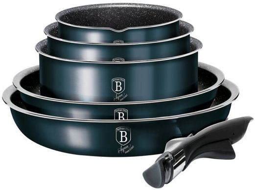 Набір посуду Berlinger Haus Metallic Line AQUAMARINE Edition BH-6101 - 12 предметів