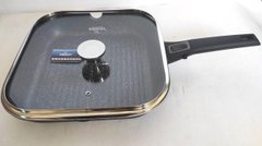 Сковорода-гриль со съемной ручкой и крышкой Bohmann BH 1730-28 GP – 28 см