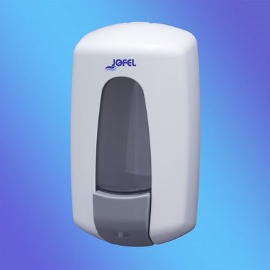 Диспенсер для наливного мила Jofel AC70000 -1л, білий, Сірий