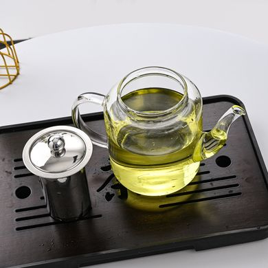 Стильний скляний чайник-заварник Edenberg EB-19037 - 1200 мл
