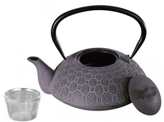 Чайник чавунний заварювальний Peterhof PH-15626 - 1.2 л, сірий