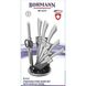 Набор ножей с металлической ручкой Bohmann BH 5273 - 8 преметов