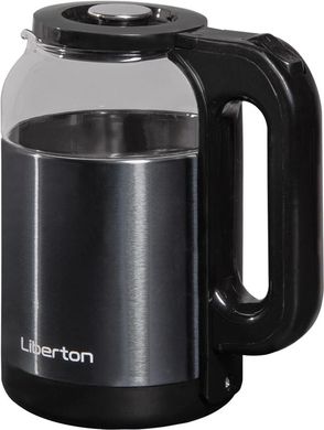 Чайник электрический двухслойный с LED-подсветкой LIBERTON LEK-6829 - 1.8 л, 1500 Вт
