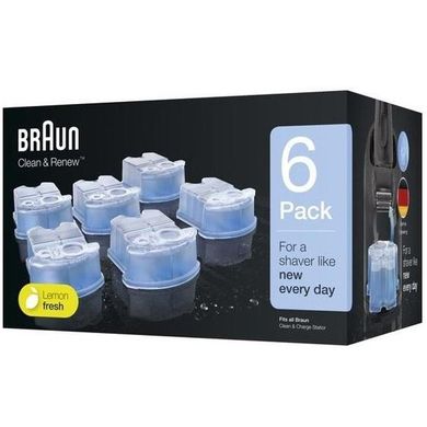 Картридж для очищення бритви Braun CCR6 Clean & Renew