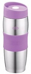 Термос-термокружка Peterhof PH-12410 violet - 0.4 л, фиолетовая