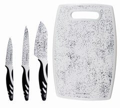 Набір ножів Royalty Line RL-3MR white-black, Білий