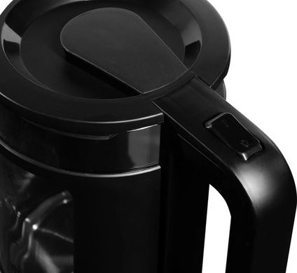 Чайник електричний двошаровий з LED-підсвічуванням LIBERTON LEK-6831 — чорний, 1.7 л, 1500 Вт