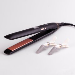 Випрямляч для волосся керамічний до 230 градусів, стайлер для вирівнювання волосся з дисплеєм Sokany CL-8288