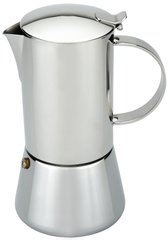 Гейзерна кавоварка на 4 чашки з нержавіючої сталі GIPFEL ISABELLA 7118 - 200 мл