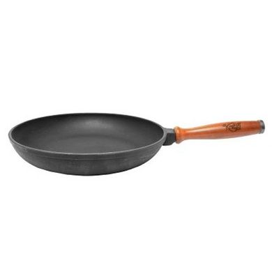 Сковорода чавунна Krauff 29-210-017 - 28 см, Чорний