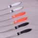 Набір ножів з нержавіючої сталі з пластиковими ручками Kamill KM5313 - 12 пр.