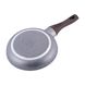 Сковорода с антипригарным покрытием Grey marble из алюминия для индукции и газа Kamille KM-4112MR - 20см