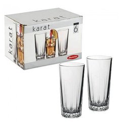 Набір склянок KARAT Pasabahce 52888 - 350 мл, 6 шт.